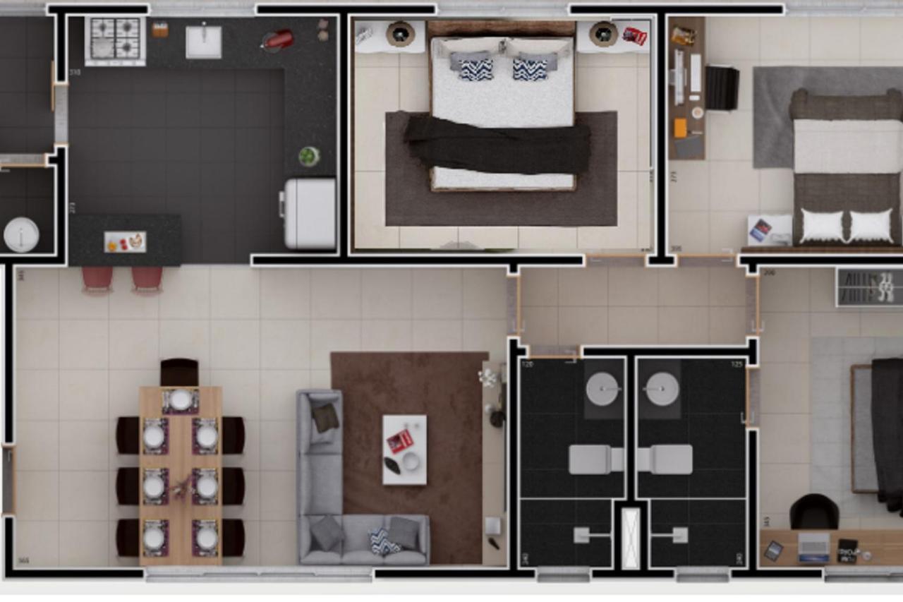 Lk Grajau 5 Apartment Belo Horizonte Ngoại thất bức ảnh